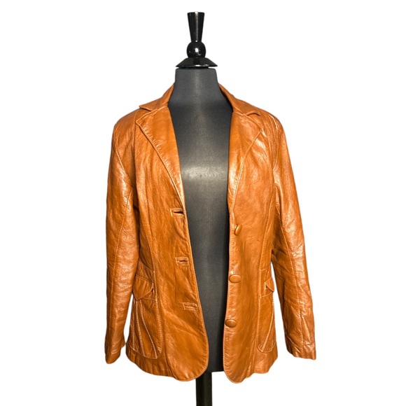 Vintage Genuine Leather Hecho En Mexico Jacket - Picture 11 of 12